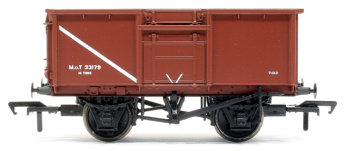 16T Steel Mineral Wagon Pressed End Door MOT Bauxite with Load No.33179