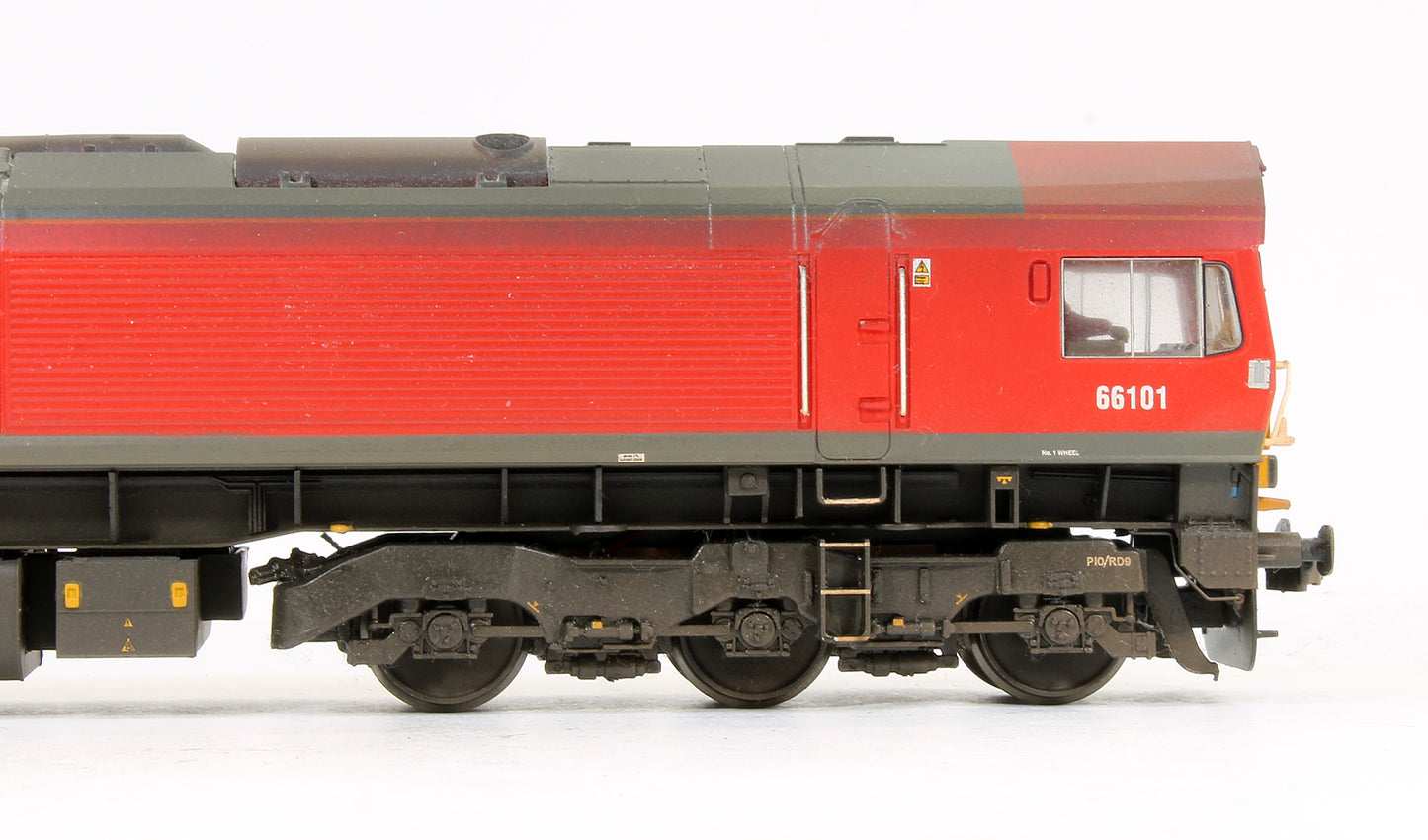 Pre-Owned 32-734A Class 66101 DB Schenker Diesel Locomotive - Weathered