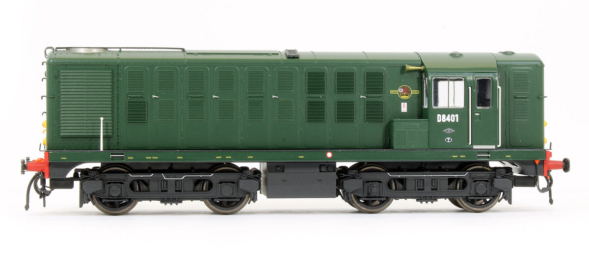 Pre-Owned Class 16 D8401 BR Green With Small Yellow Panels Diesel Locomotive (Limited Edition)