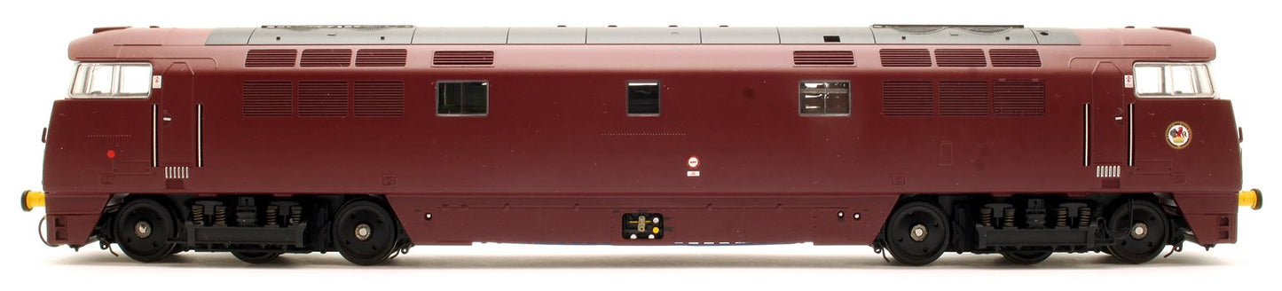 Pre-Owned 4D-003-014 Western Harrier Class 52 BR Maroon Yellow Buffer Beam D1008 Diesel Locomotive