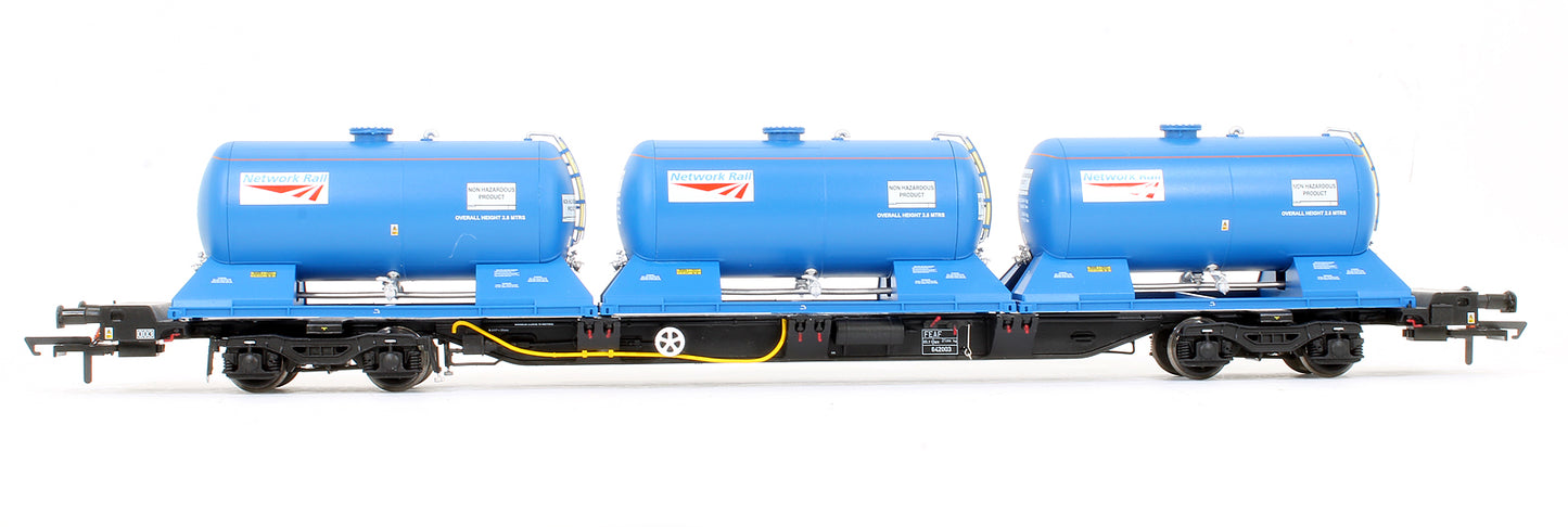 Pre-Owned H4-RHTT-003 Rail Head Treatment Train 'Water' wagon with 3 modules to extend either RHTT pack to 3 wagons