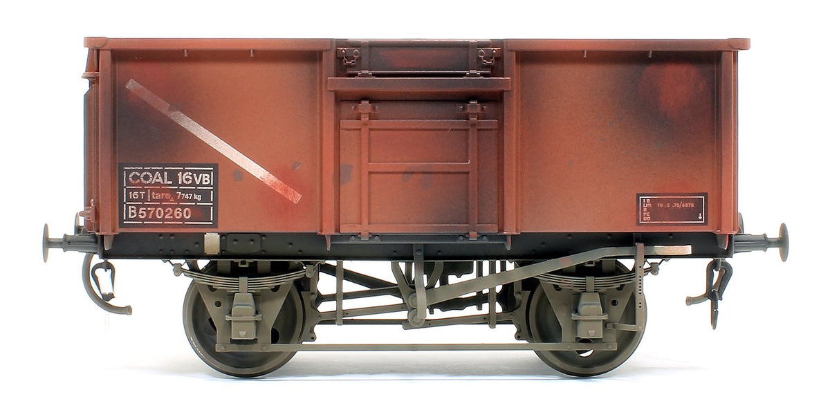 Pre-Owned 16t Mineral Wagon BR Bauxite 570260 Weathered
