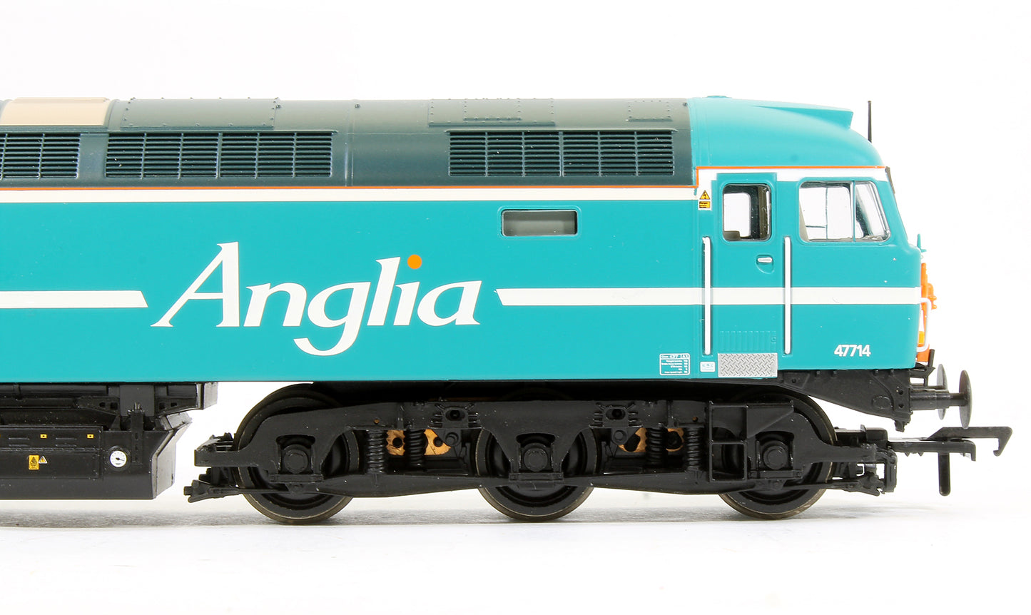 Pre-Owned 32-817SD Class 47714 Anglia Blue Diesel Locomotive (Regional Exclusive Model)