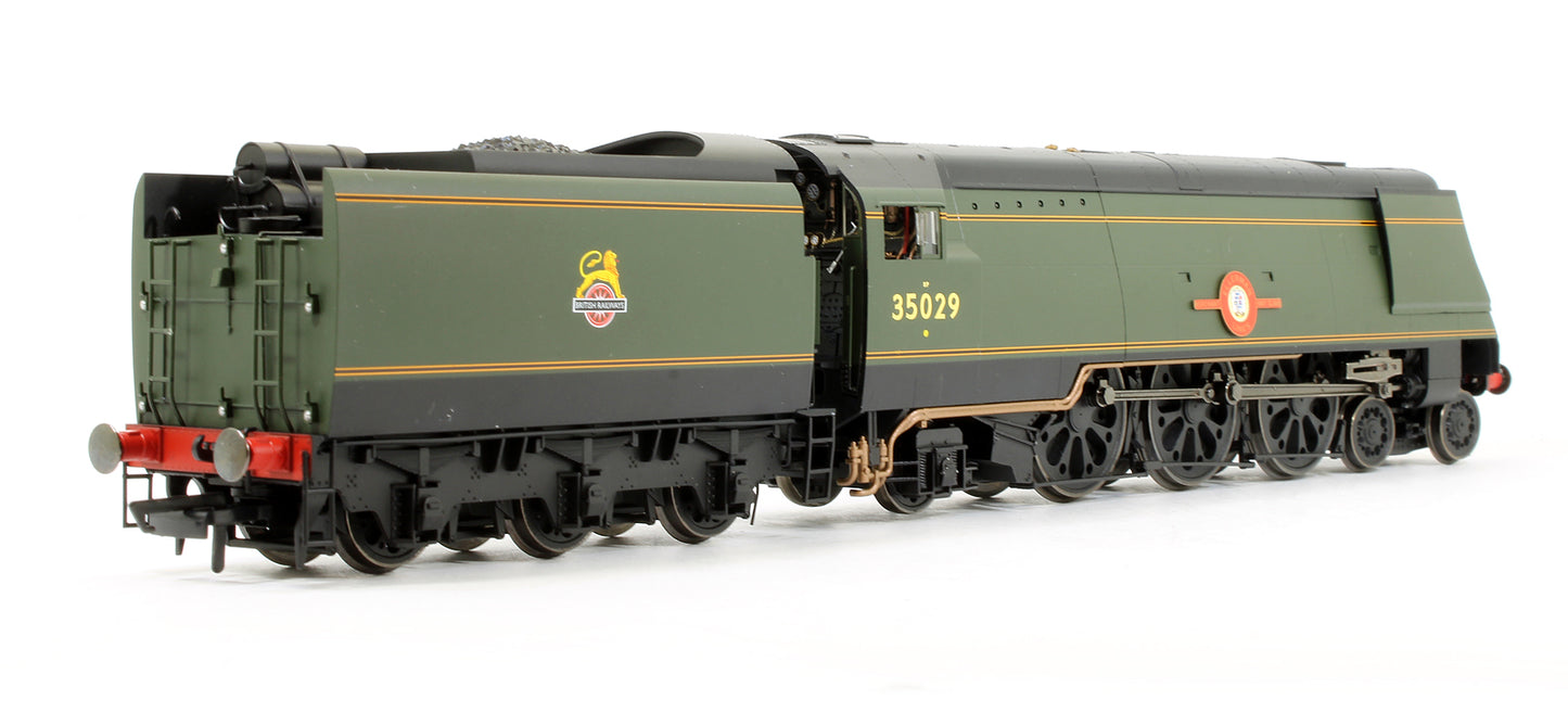 Pre-Owned R3649 BR Green 4-6-2 Merchant Navy (Original) 'Ellerman Lines' No.35029 Steam Locomotive