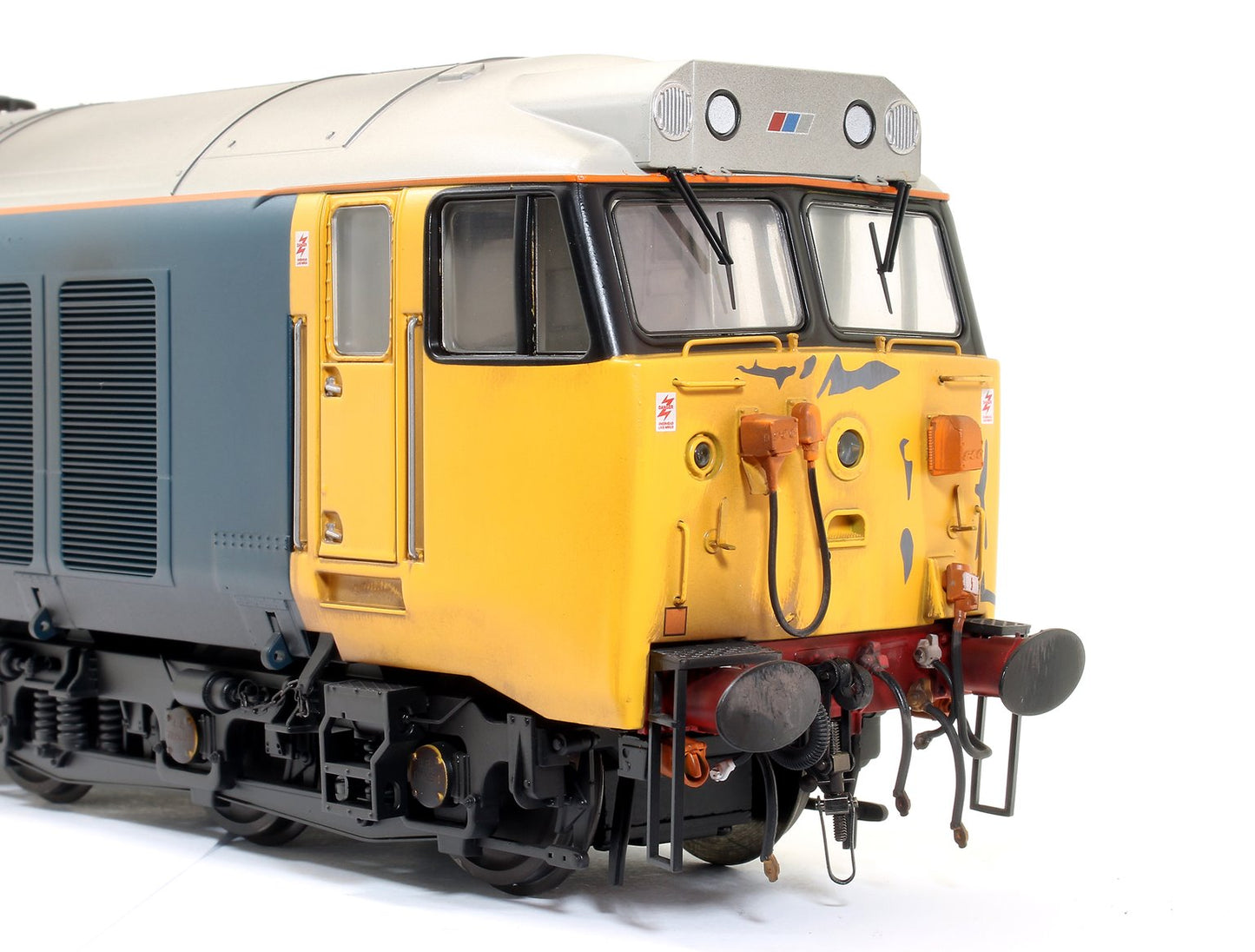 Class 50 036 'Victorious' BR Blue Large Logo Diesel Locomotive - Weathered