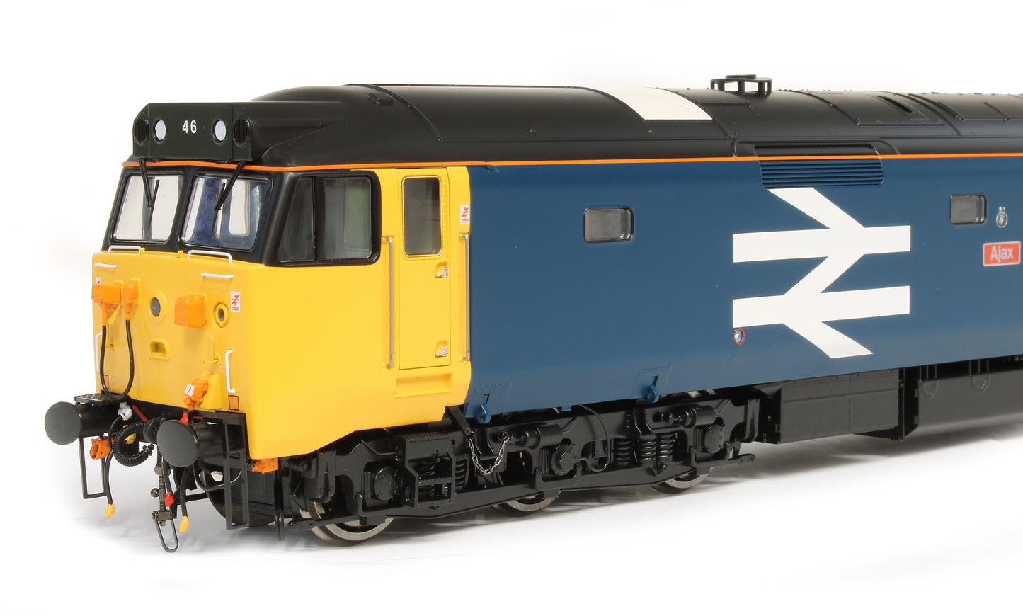 Class 50 046 'Ajax' BR Blue Large Logo (Black Roof) Diesel Locomotive