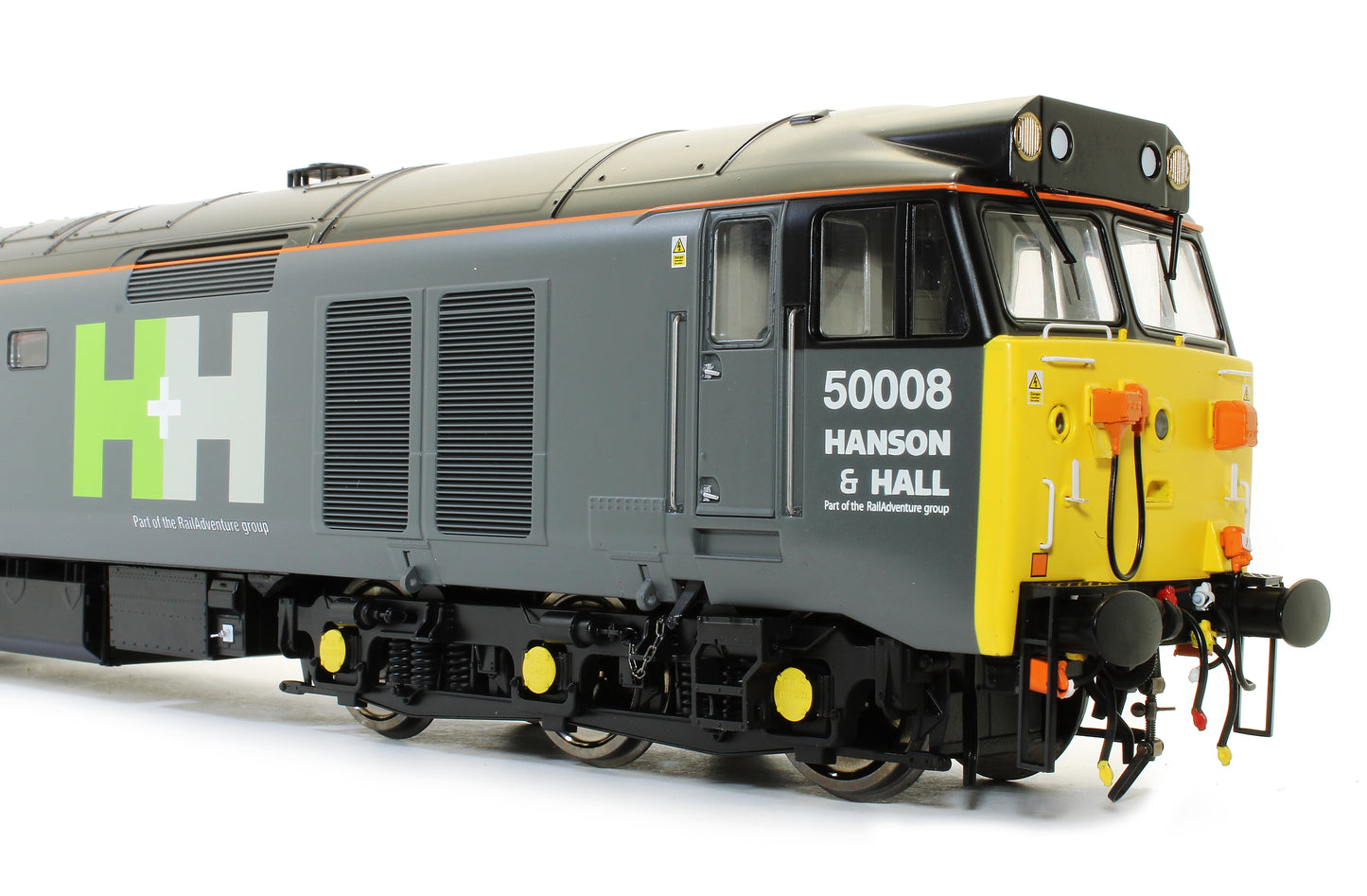 Class 50 008 "Thunderer" Hanson & Hall Grey Diesel Locomotive