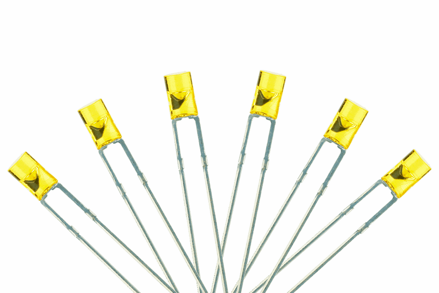 Flat Front Type 6x 3mm (w/resistors) Prototype White