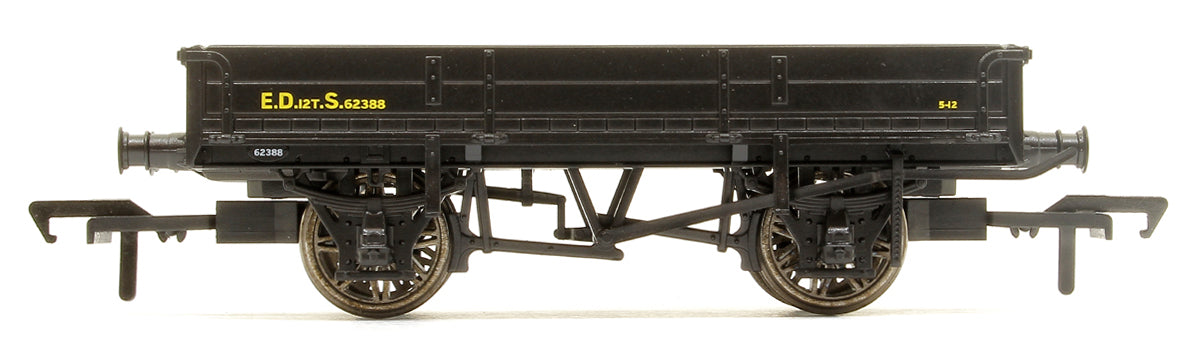 SECR Dia. 1744 2 plank No. S62388, BR Departmental black