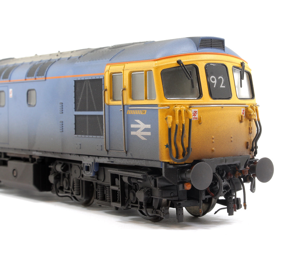 Pre-Owned Class 33/1 33117 BR Blue (DCE stripes) Diesel Locomotive - Weathered