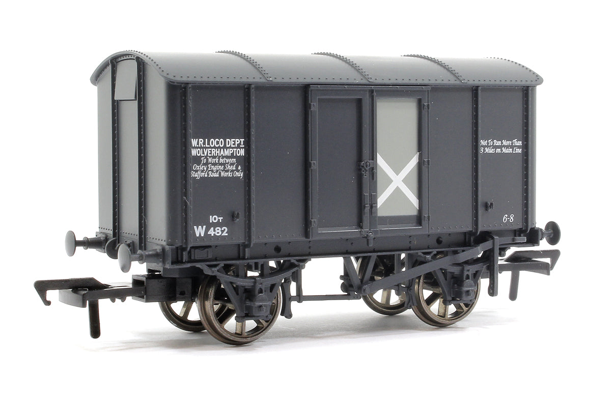 GWR ‘Iron Mink’ Van No. W482, BR Departmental grey
