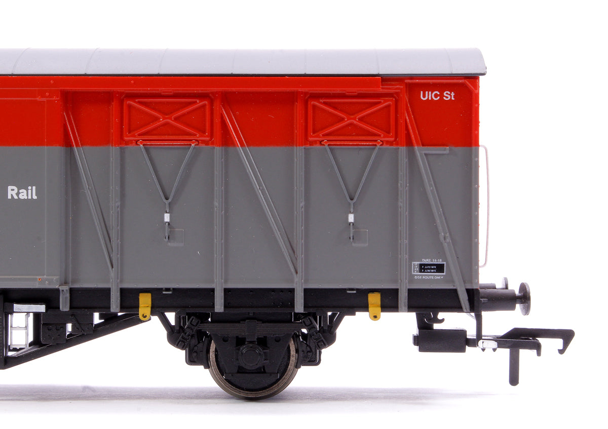 Pre-Owned S4301-07 20T VIX Ferry Van , BR Railfreight Red/Grey B787151 238 0 203-6