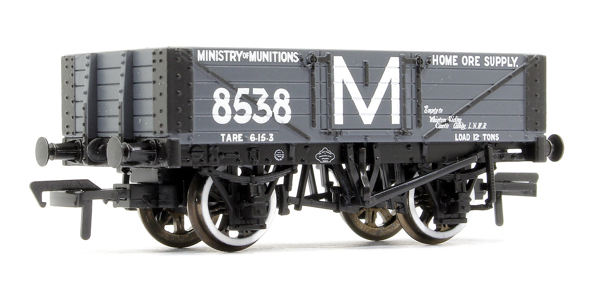 'Ministry of Munitions' 5 Plank Wagon Steel Floor No.8538