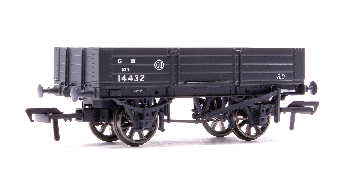 GWR Diagram O21 4 Plank Open No. 14432, GWR grey (small letters)