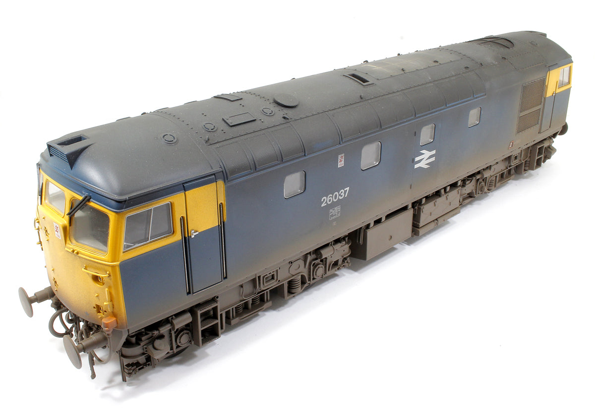 Pre-Owned Class 26 037 BR Blue Diesel Locomotive (Weathered Edition)