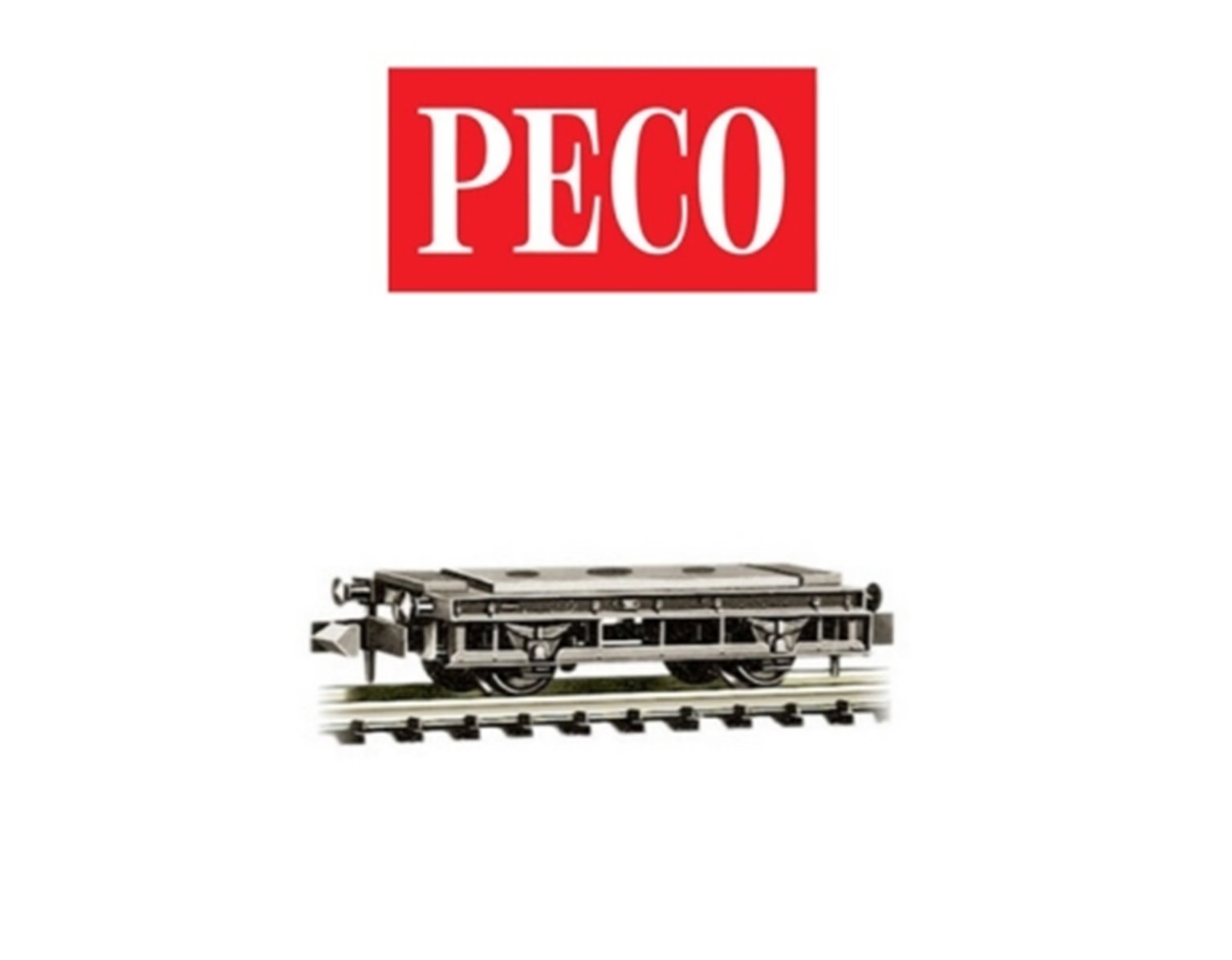 N Brake Van Chassis Kit 10ft Wheelbase Steel Type Peco NR-121B - Foto 2