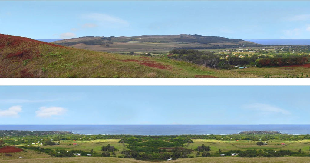 Art Printers COAST PACK A OO Gauge 15" High Backscene