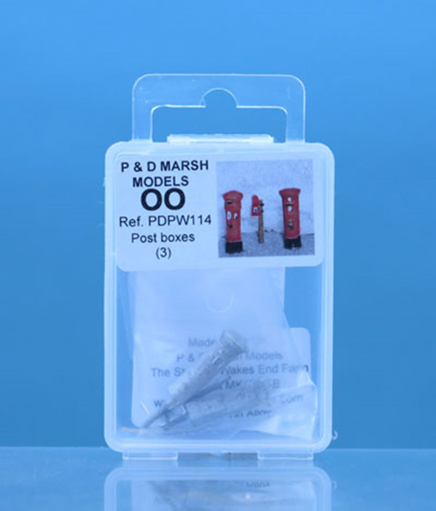 OO Gauge Post Boxes - UNPAINTED