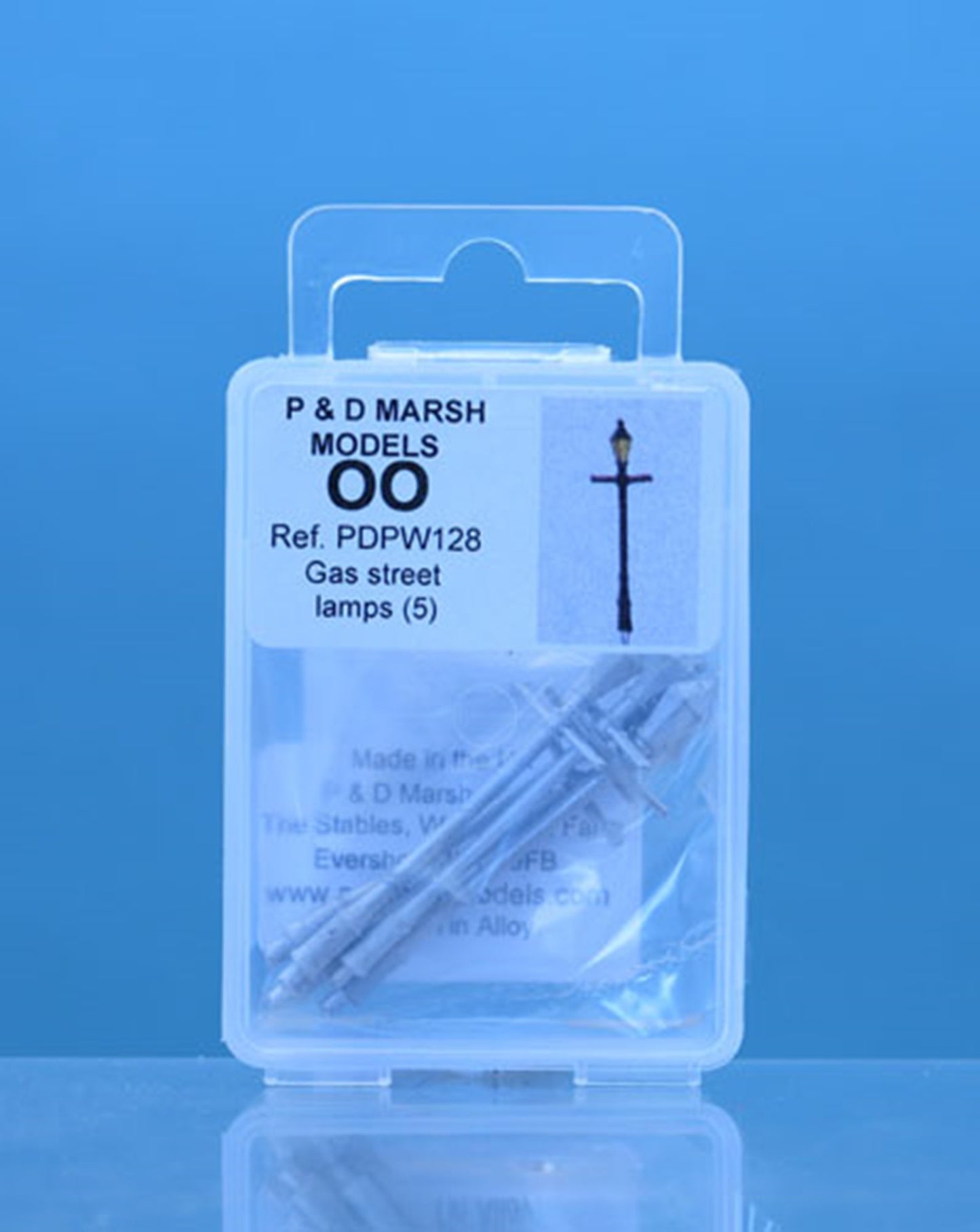 OO Gauge Gas Street Lamps - UNPAINTED