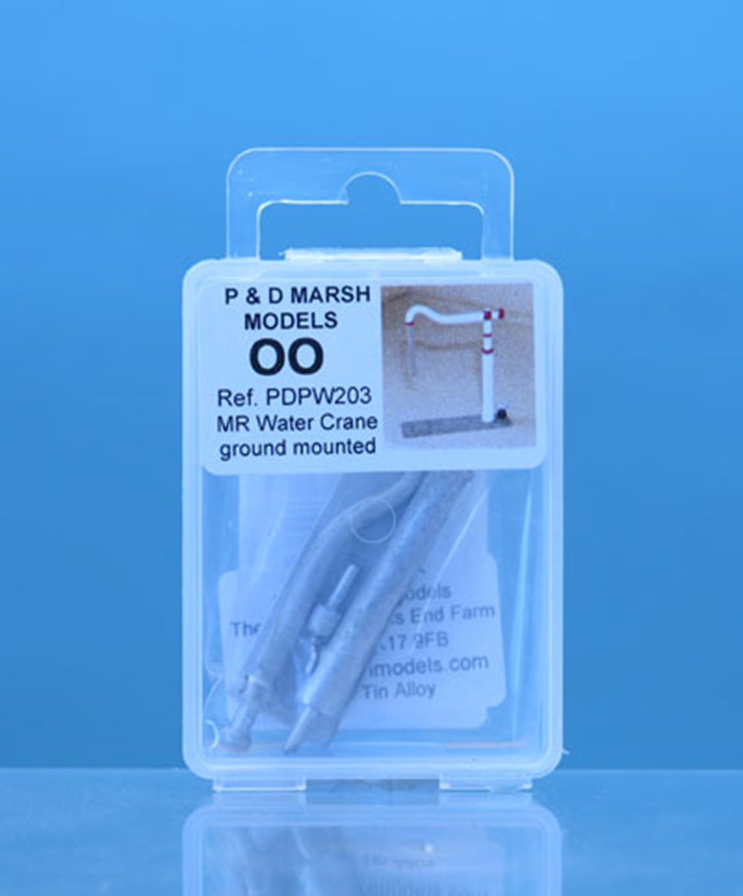 OO Gauge MR Water Crane Ground Mounted - UNPAINTED