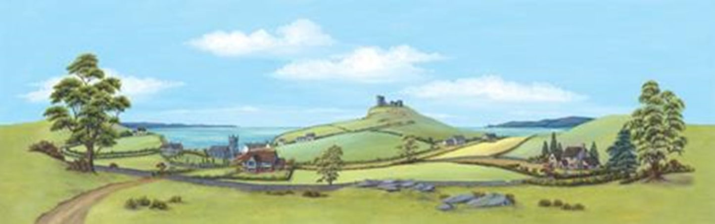 Country Seascape 228x736mm Manyways Scenic Background