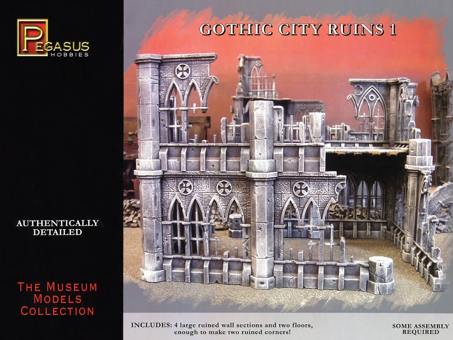 Gothic City Ruins 1
