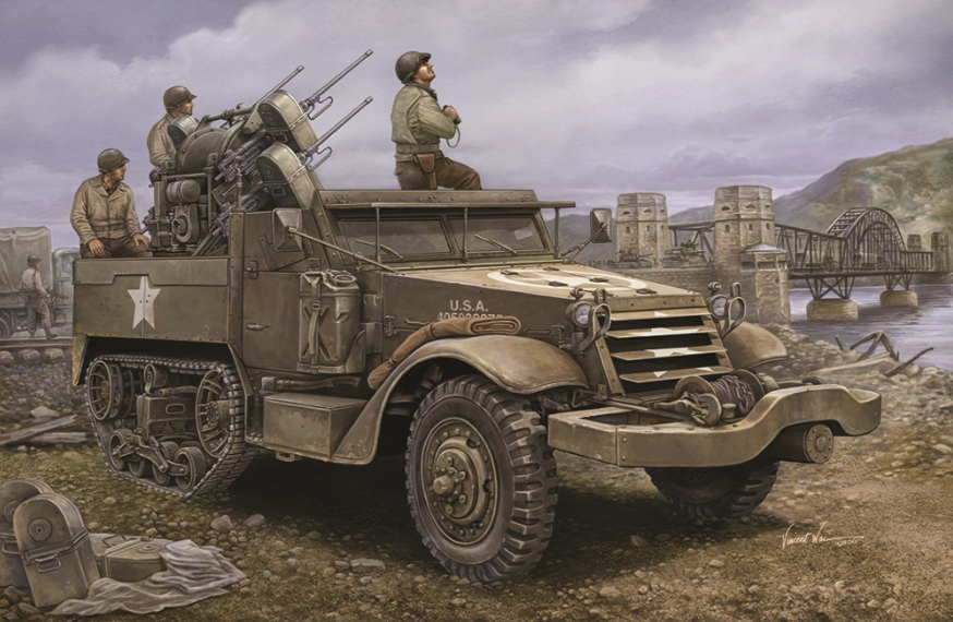 M16 Half-track Model Kit