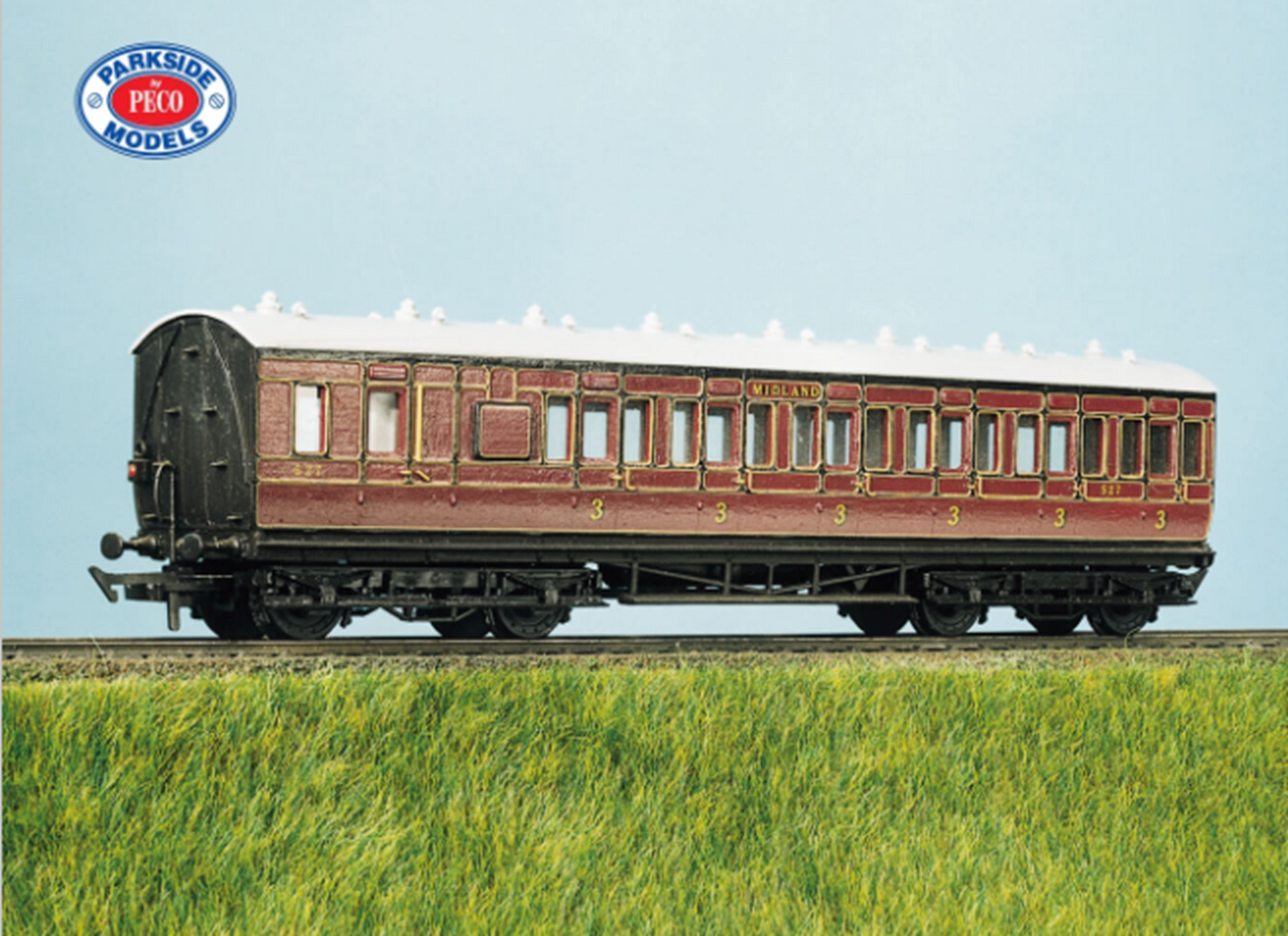 MR Suburban, Brake 3rd, 6 Compartment Coach Kit