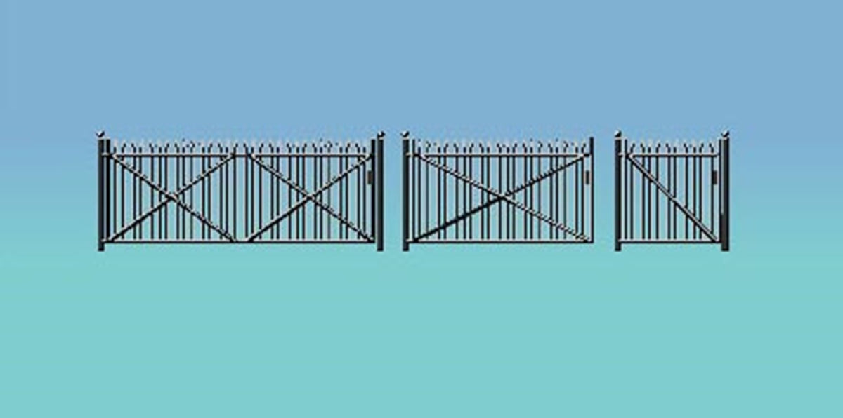 Ratio 435 Spear Fencing (gates & ramps) Rails of Sheffield