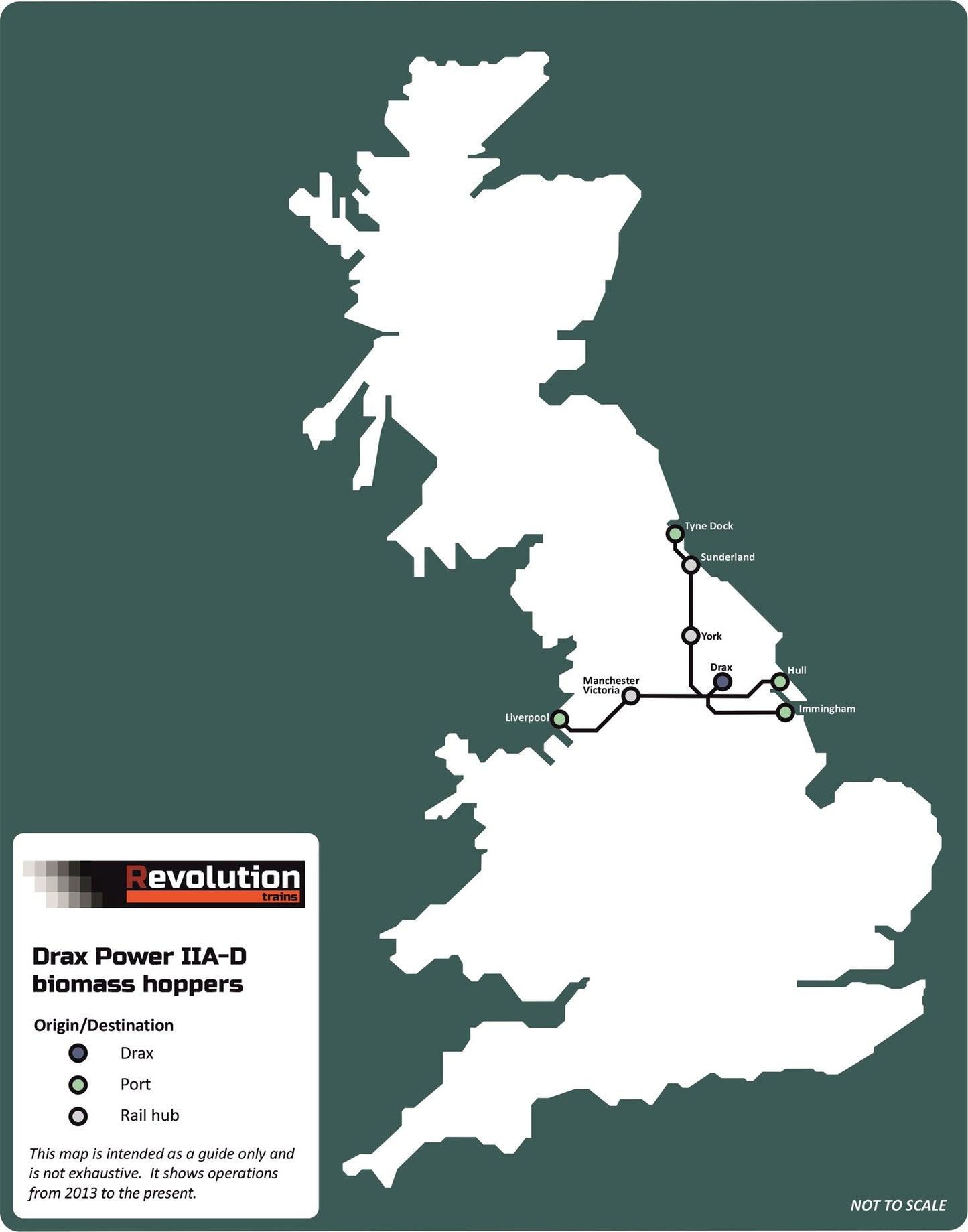 Drax Power IIA-D Biomass Hopper Twin Pack (Original Drax Power Livery) - Pack B