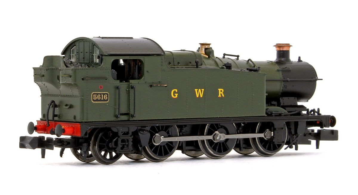 Class 56xx GWR Unlined Green 0-6-2 Tank Locomotive No.5616