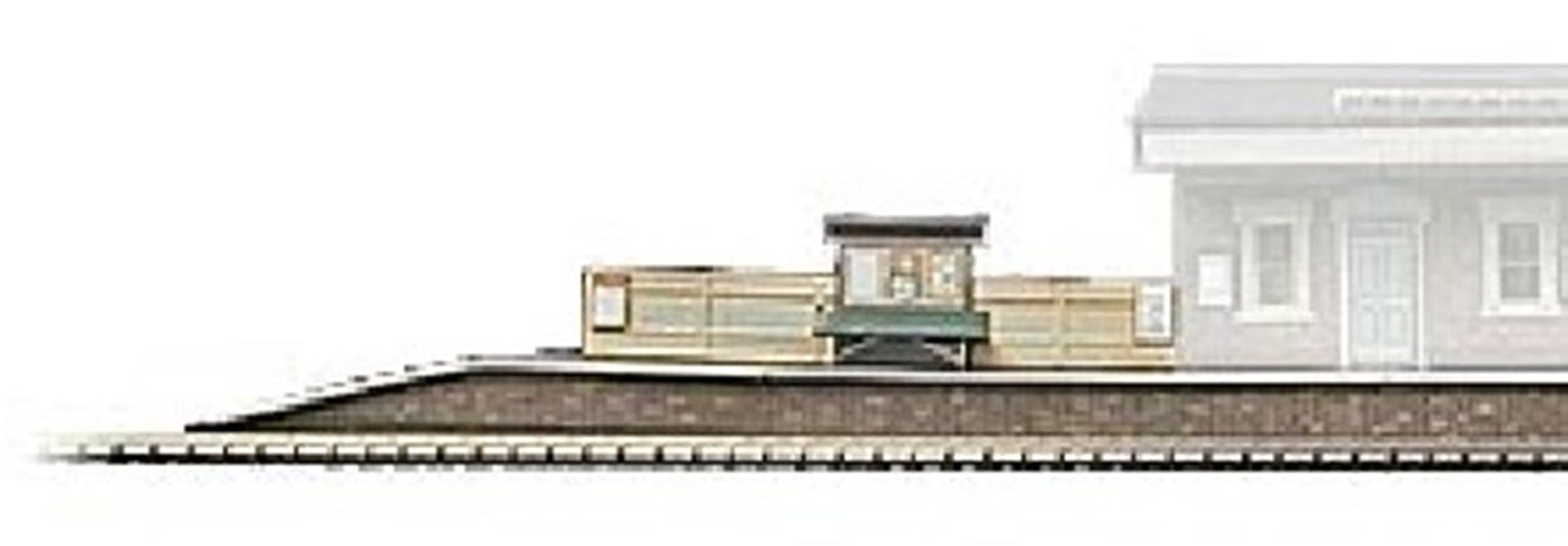 Island Platform Cardboard Kit