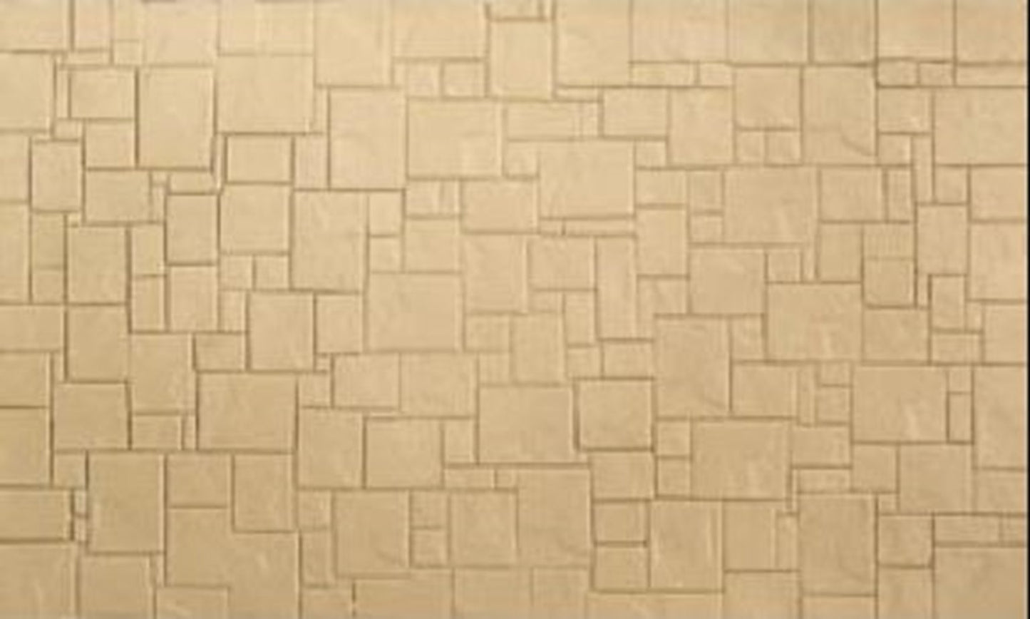 York Stone Paving - injection moulded plastic sheets (4 Sheets)