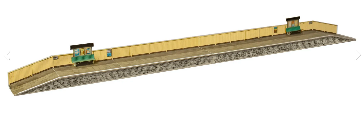 Station Platform (Stone) Cardboard Kit