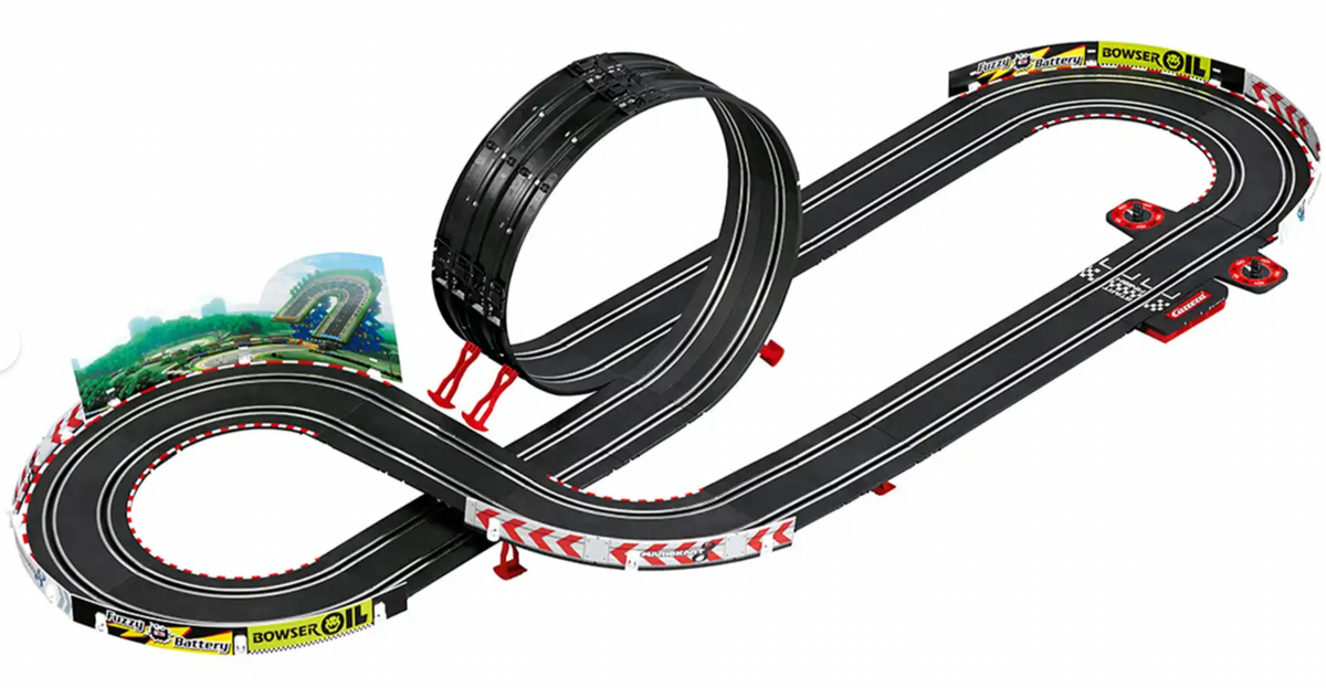 Mario kart top 8 scalextric