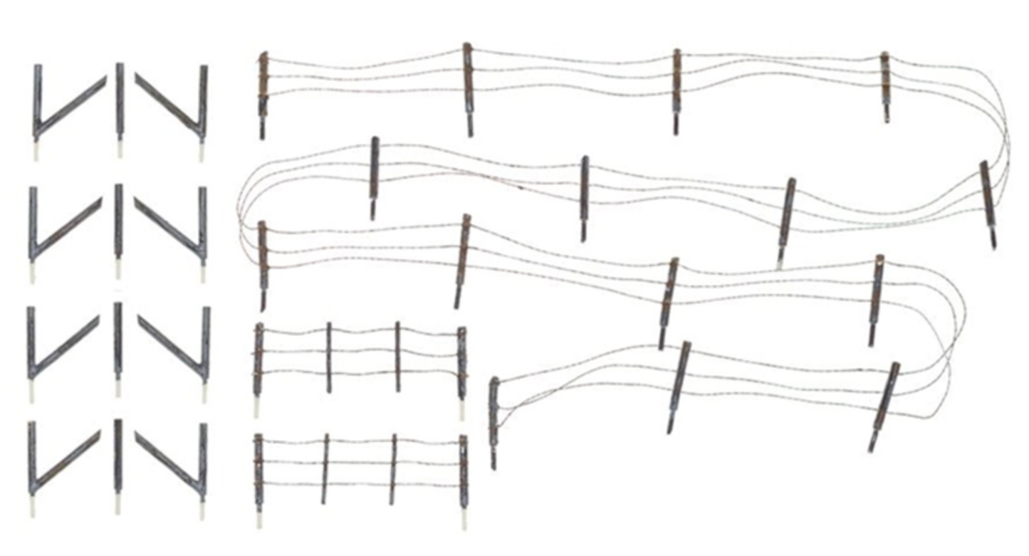 A2990 N Barbed Wire Fence