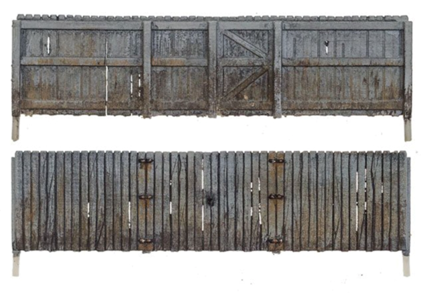 Woodland Scenics A2995 - Recinzione Per Privacy In Scala N - Kit Modellismo Ferroviario Con Cancello