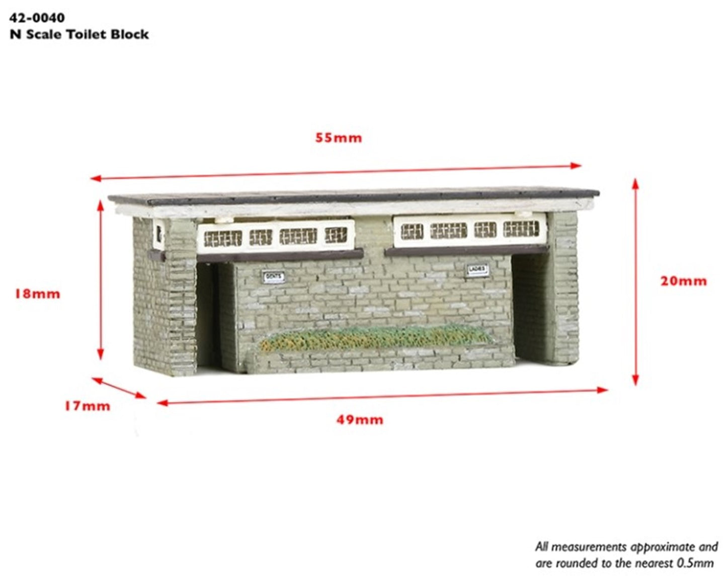 42-0040 Toilet Block