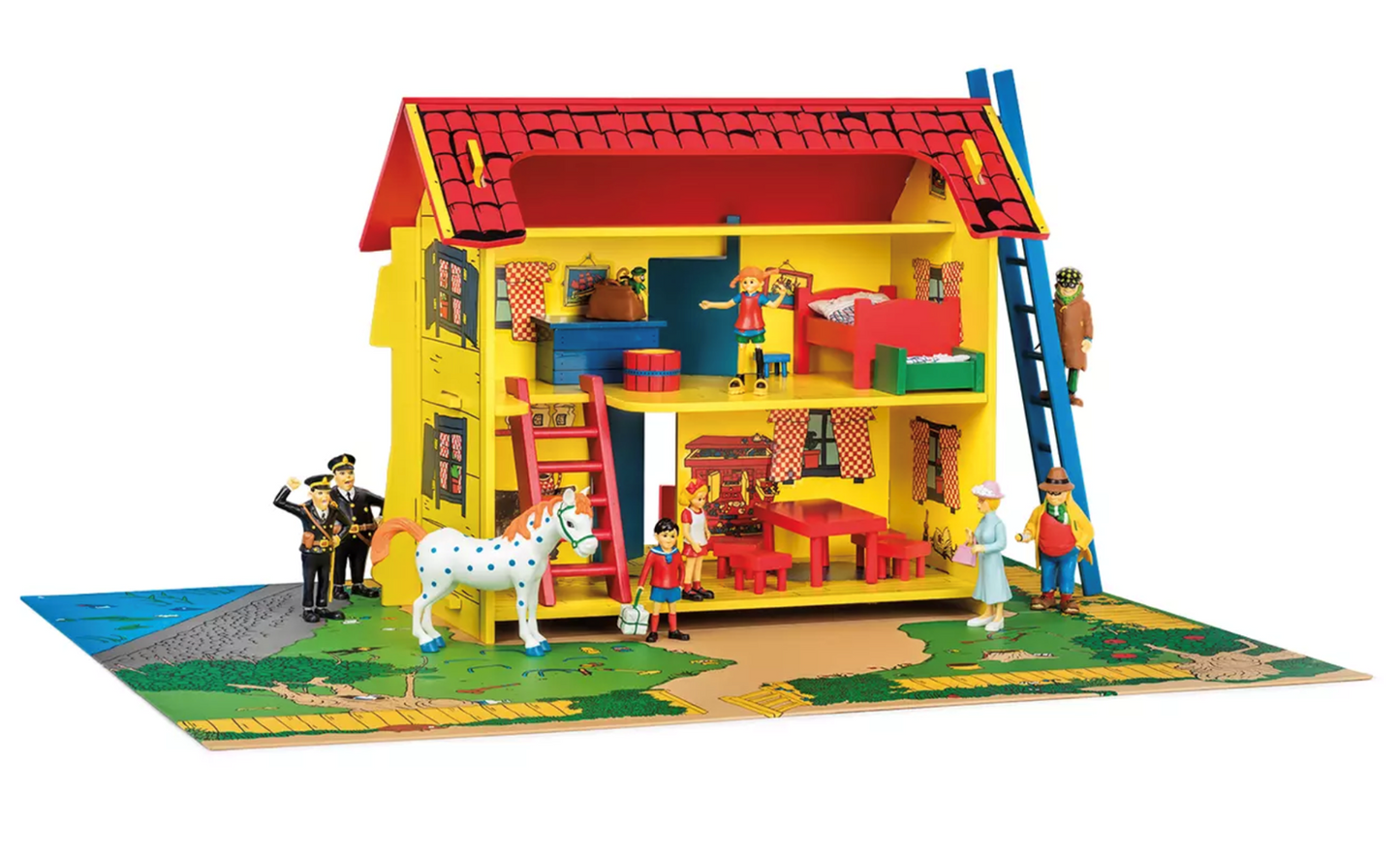 Pippi Longstocking Play House with Playmat