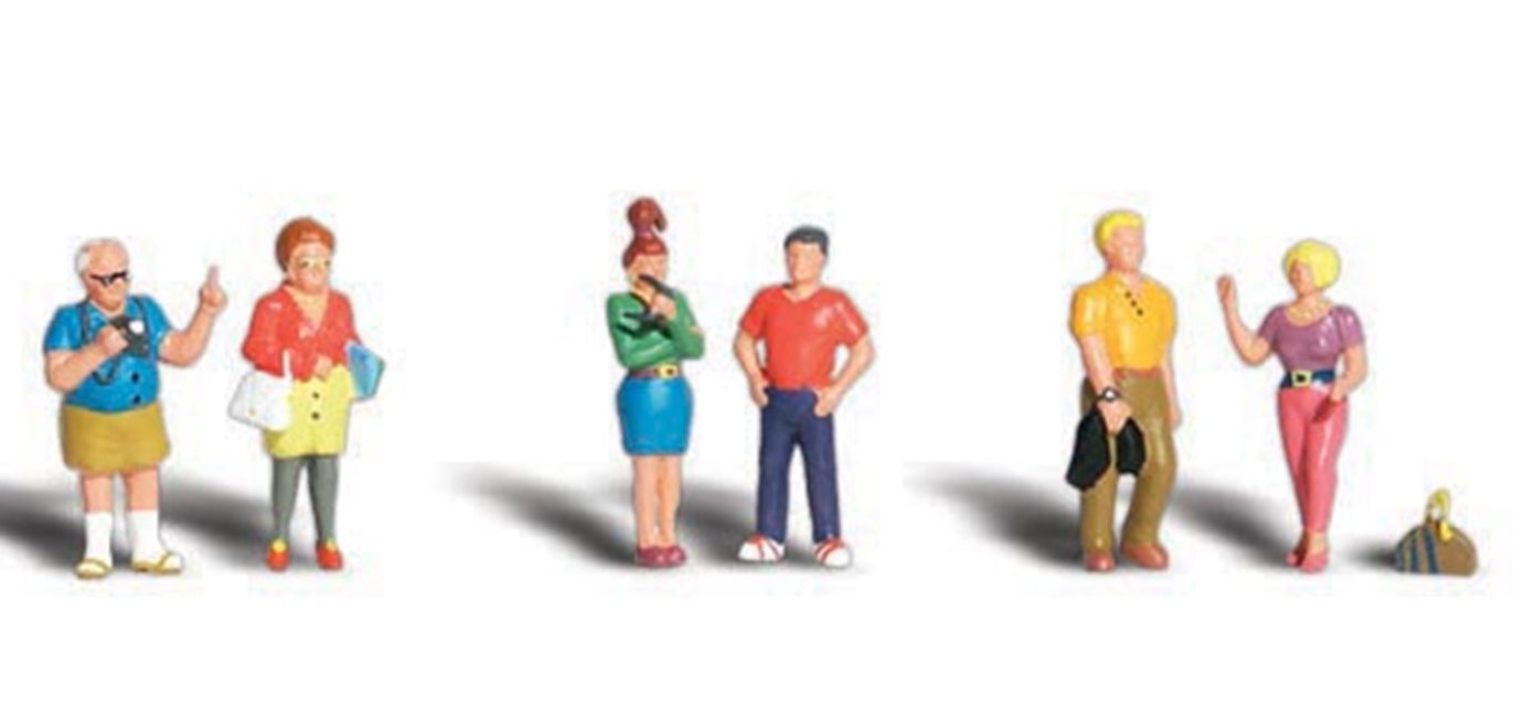 Scenic Accents - Tourists - HO Scale