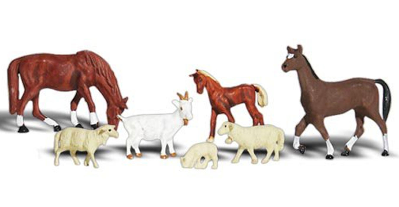 Scenic Accents - Livestock - HO Scale