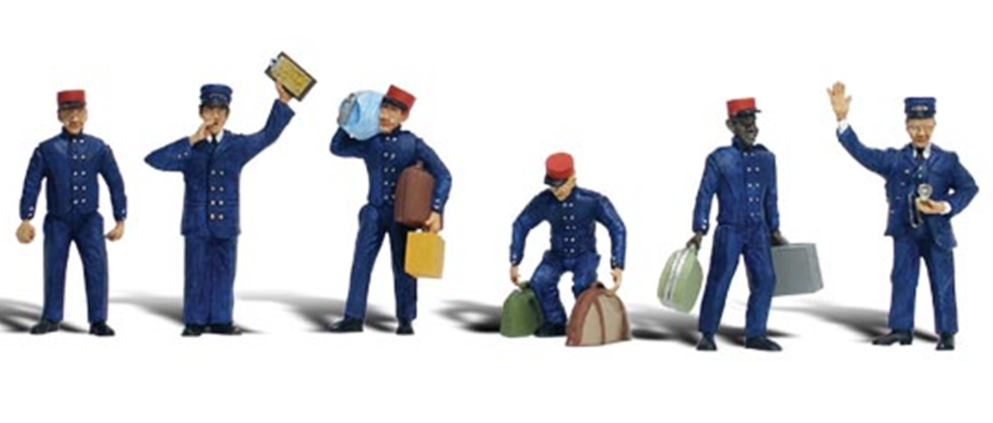 Scenic Accents - Train Personnel - HO Scale