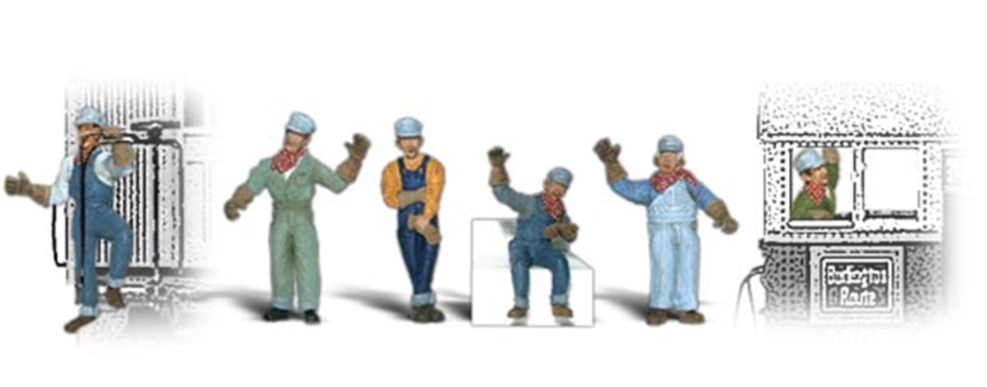 Scenic Accents - Engineers - HO Scale