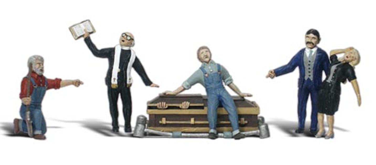 Scenic Accents - Graveside Service - HO Scale