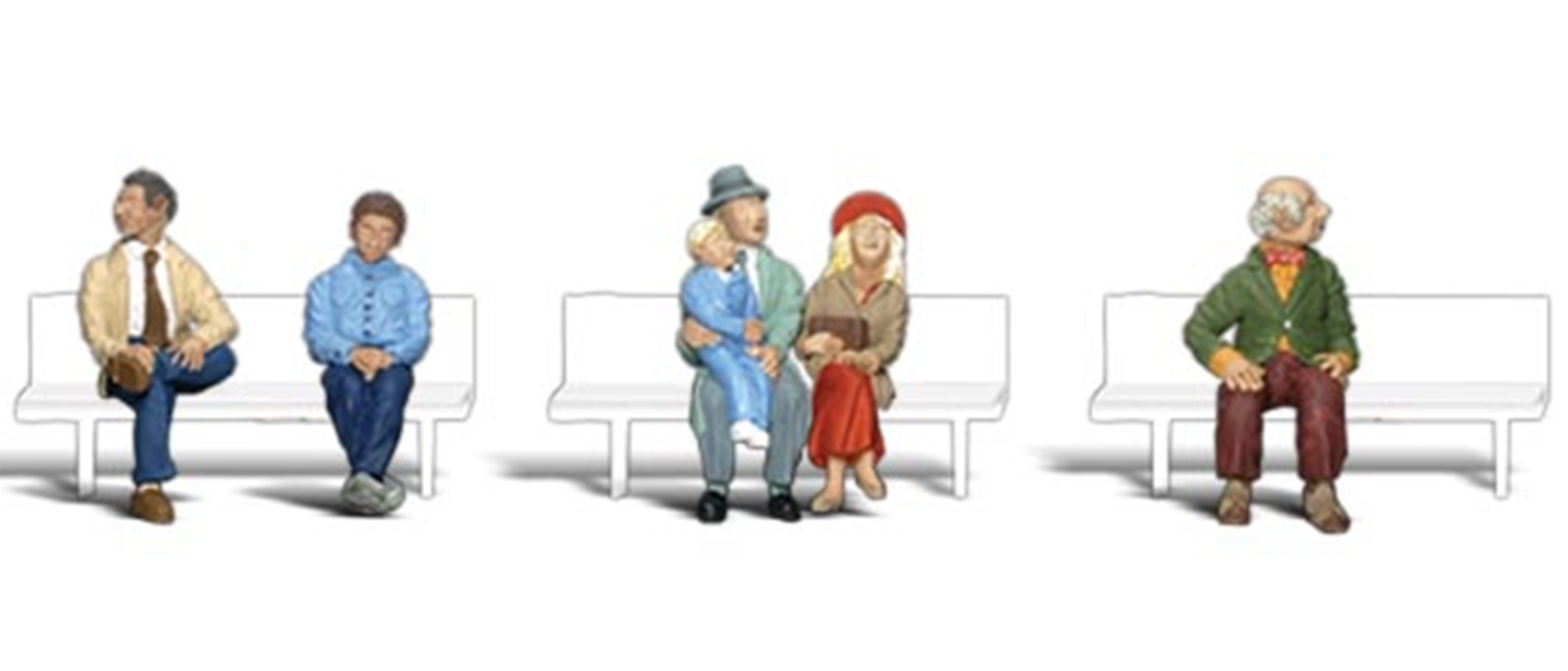 Scenic Accents - Passengers - HO Scale