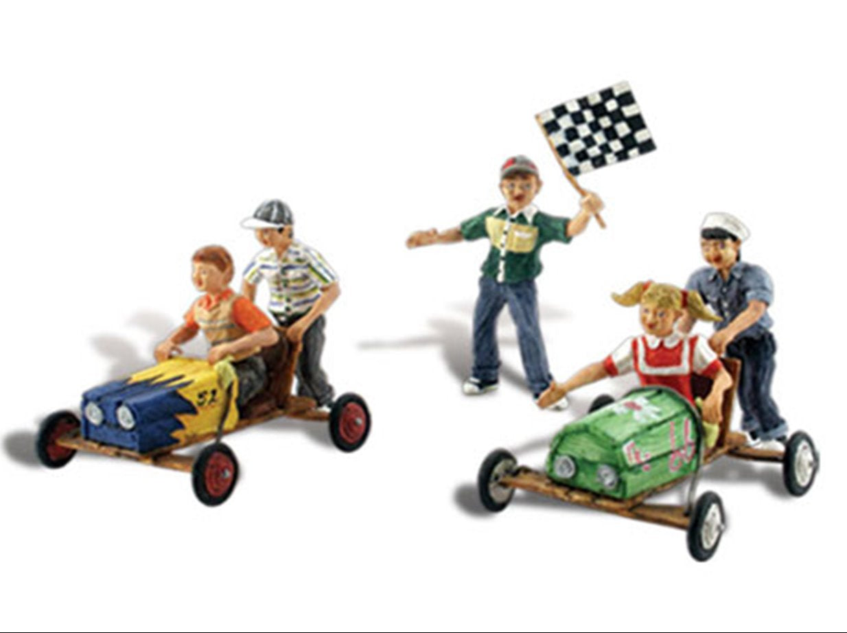 Scenic Accents - Down Hill Derby - HO Scale