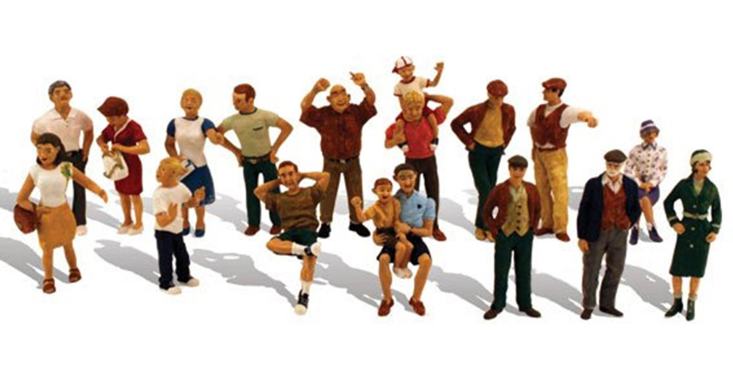 Scenic Accents - 16 People - HO Scale