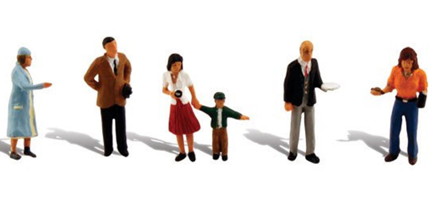 Scenic Accents - People Going Places - HO Scale