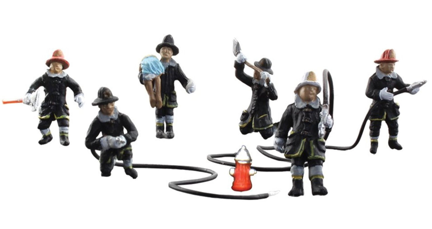 Scenic Accents - Rescue Firefighters - HO Scale