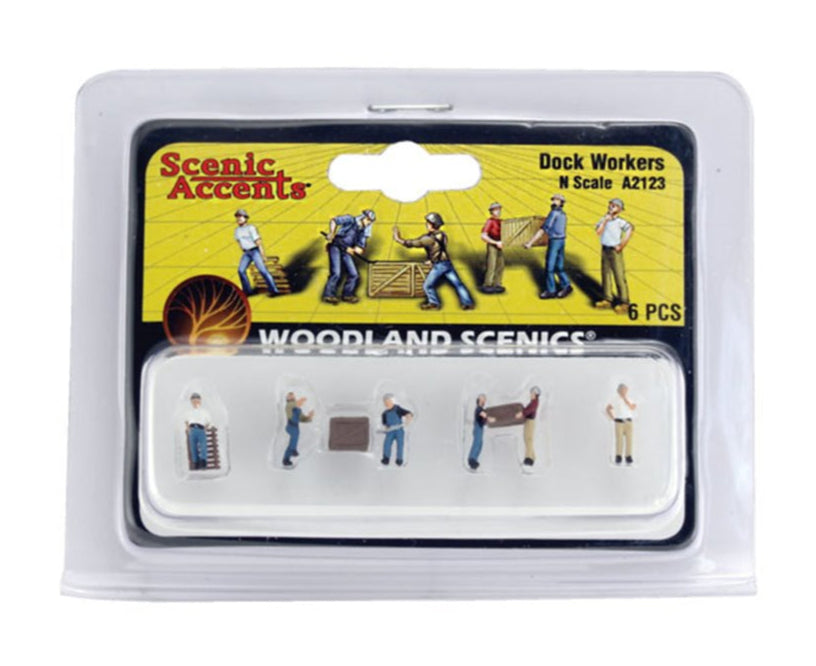 A2123 Scenic Accents - Dock Workers - N Scale